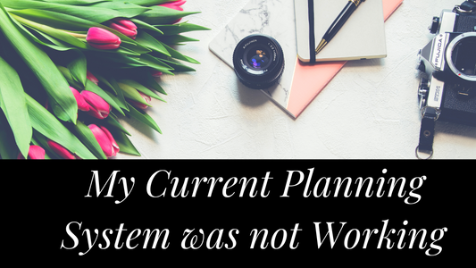 My Current Planning System was not working