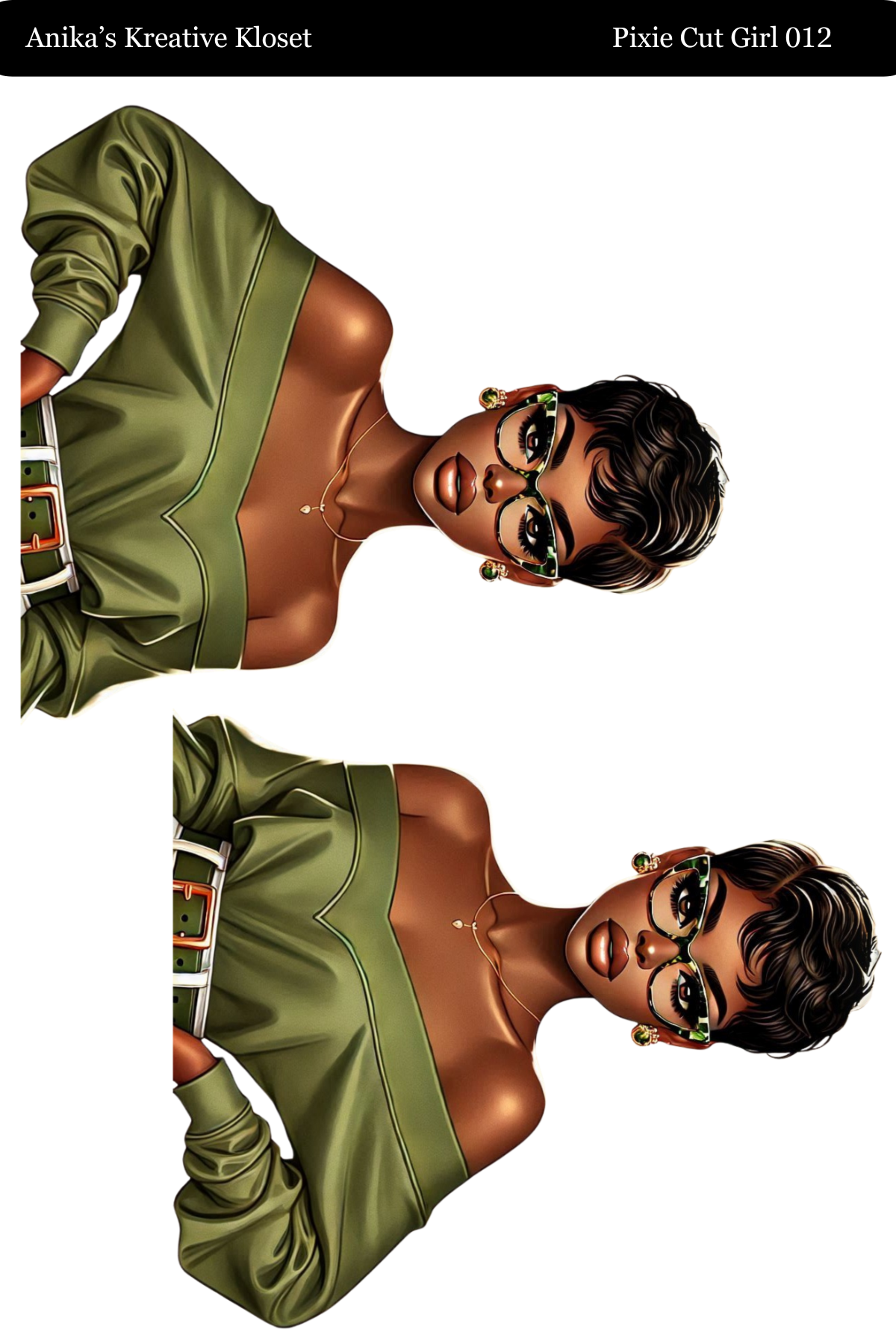 Pixie Cut Girl 001-012