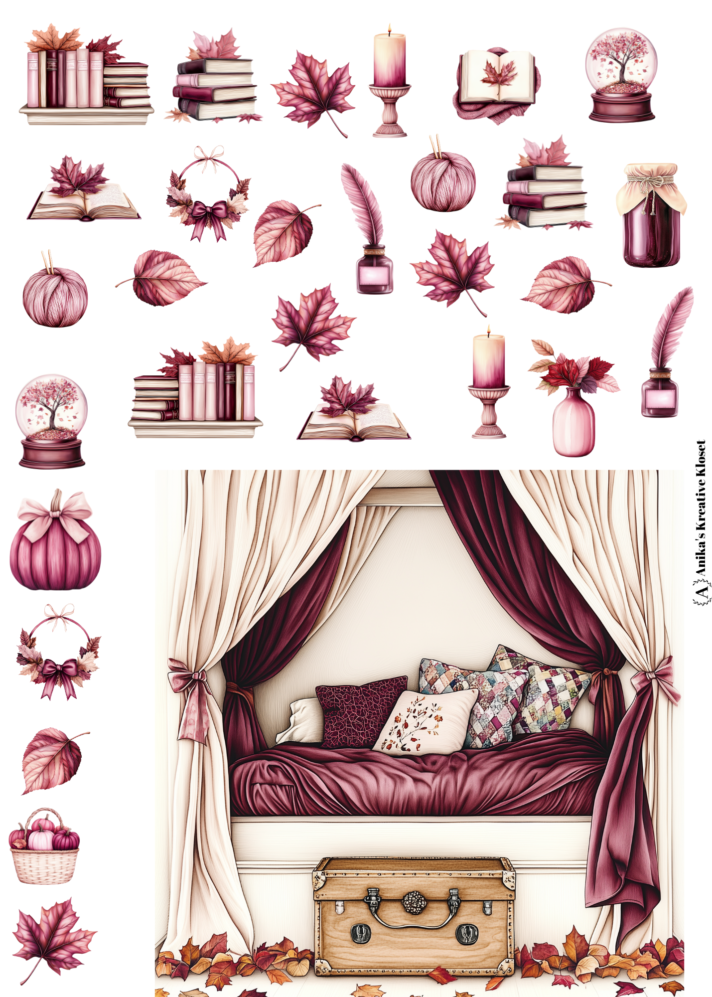 November Monthly Sticker Kit