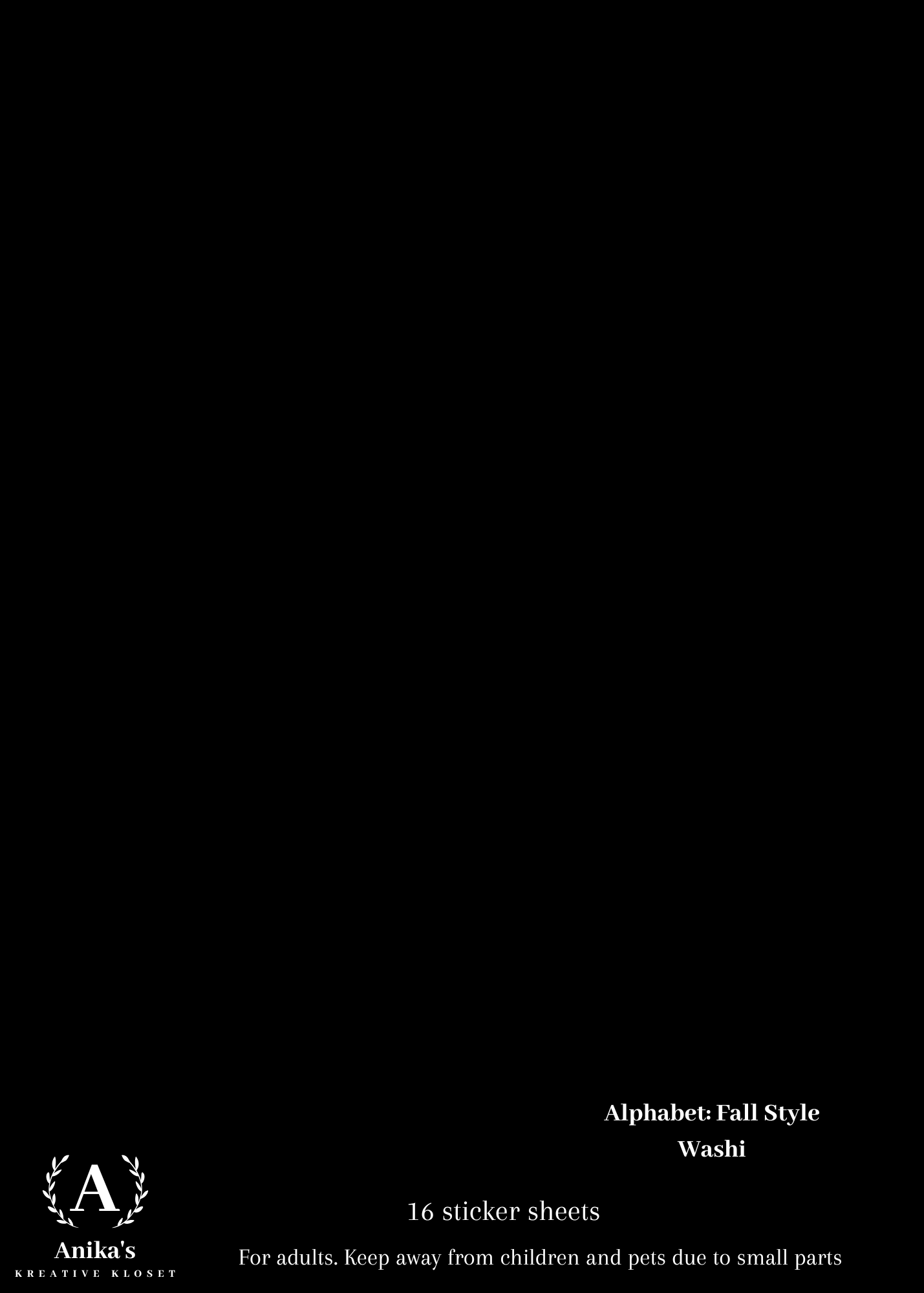 Alphabet: Fall Style