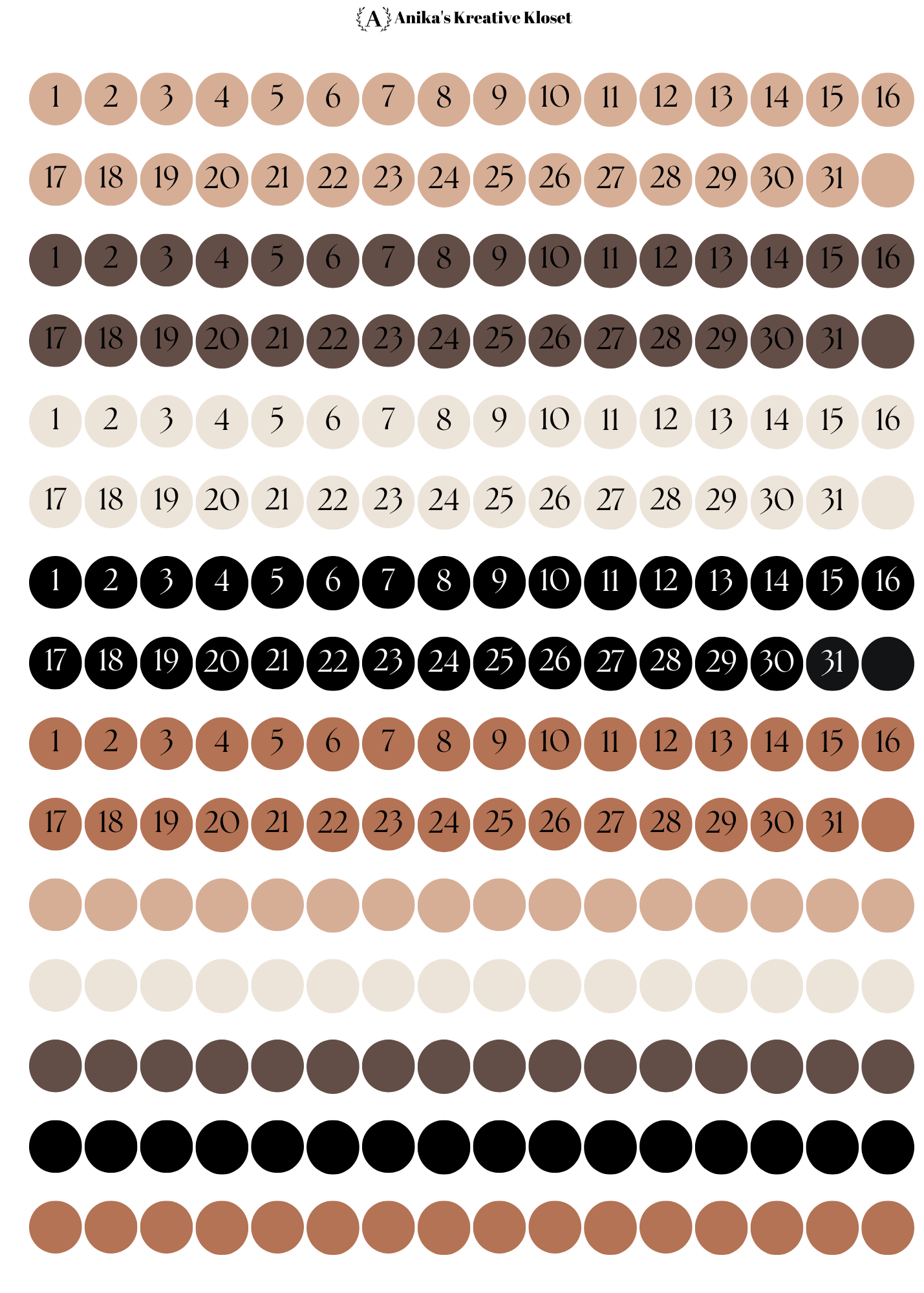 September Monthly Kit