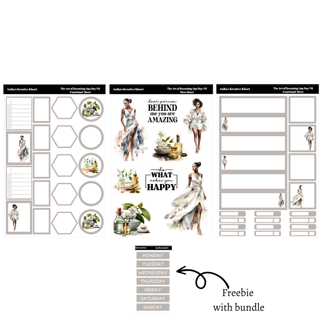 The Art of Becoming: Spa Day VII