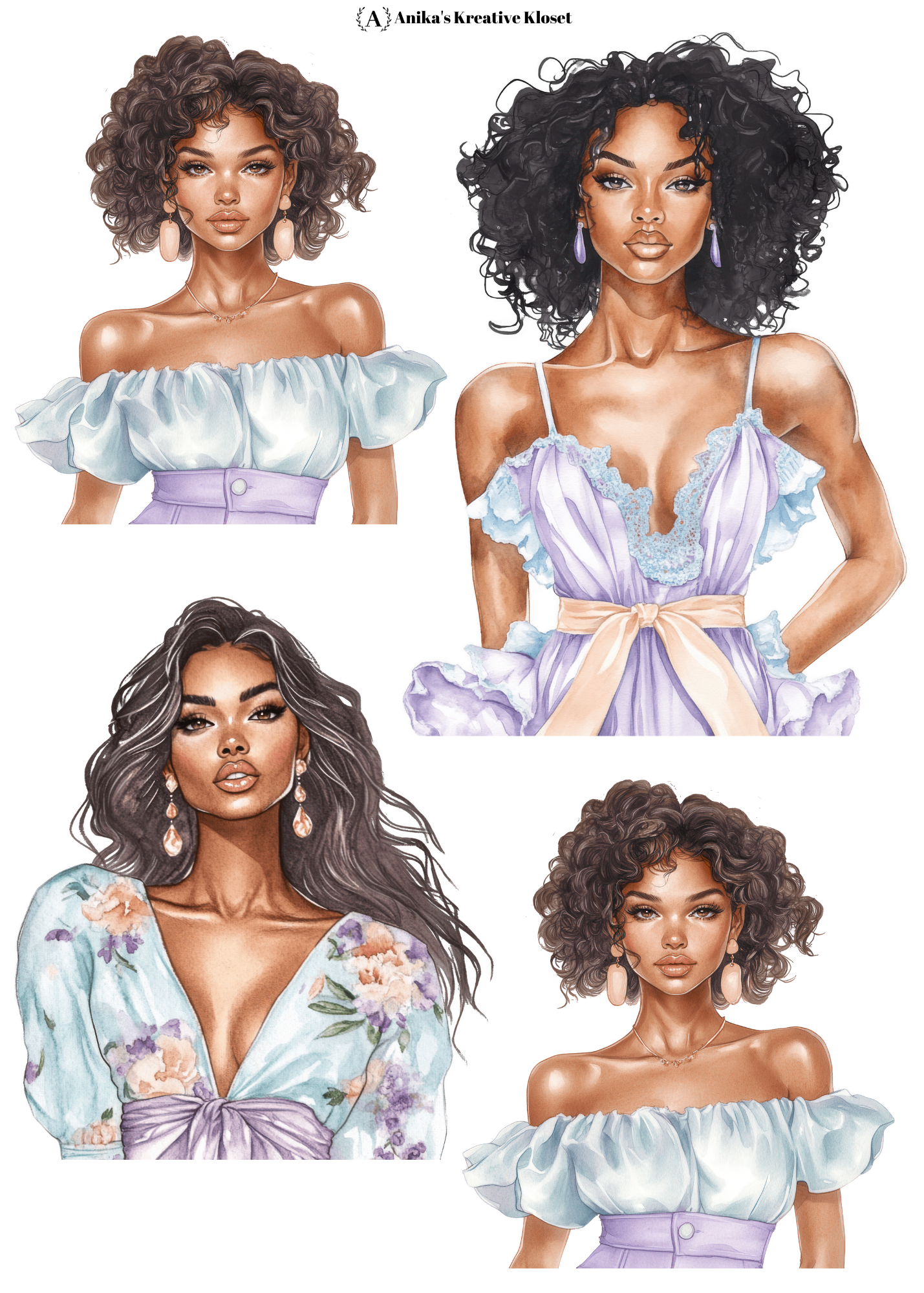 August Monthly Add-on Dolls 1 & 2