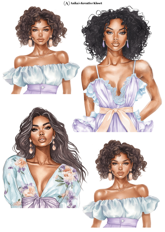 August Monthly Add-on Dolls 1 & 2