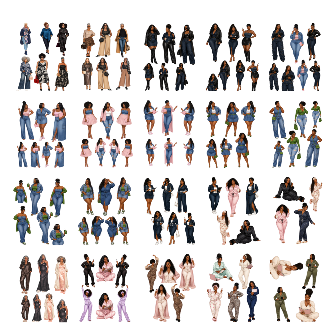 The Mega Doll Sticker Book