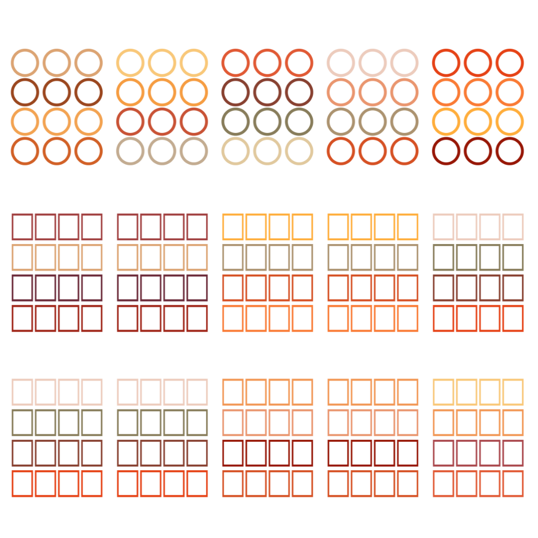 The Art of Becoming: Fall Functional Sticker Book