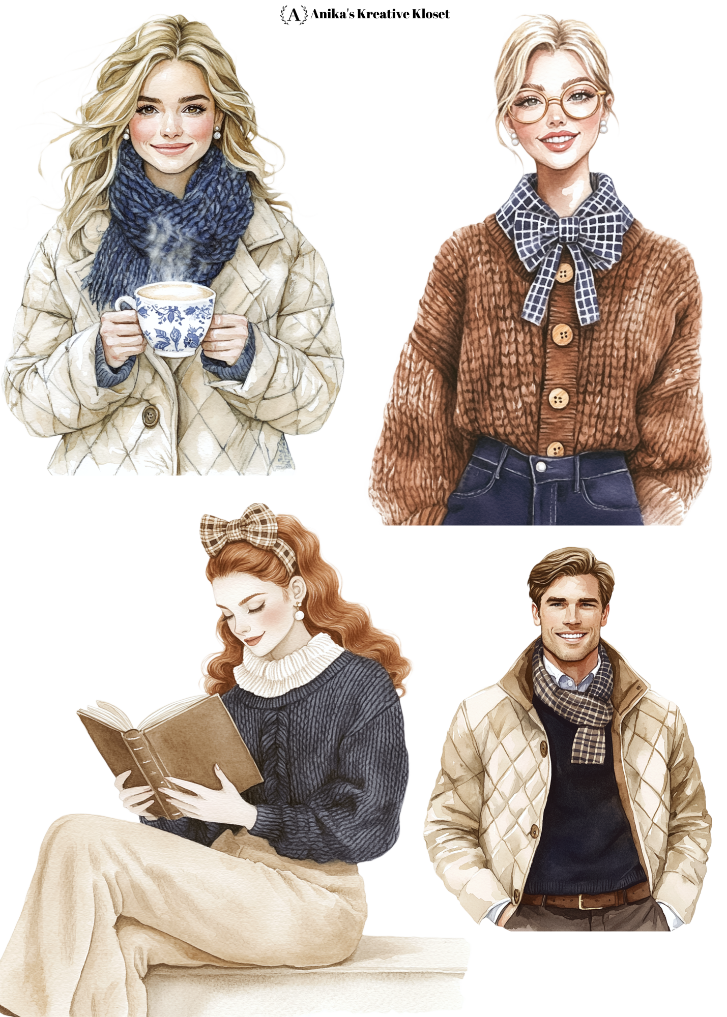 October Monthly Dolls