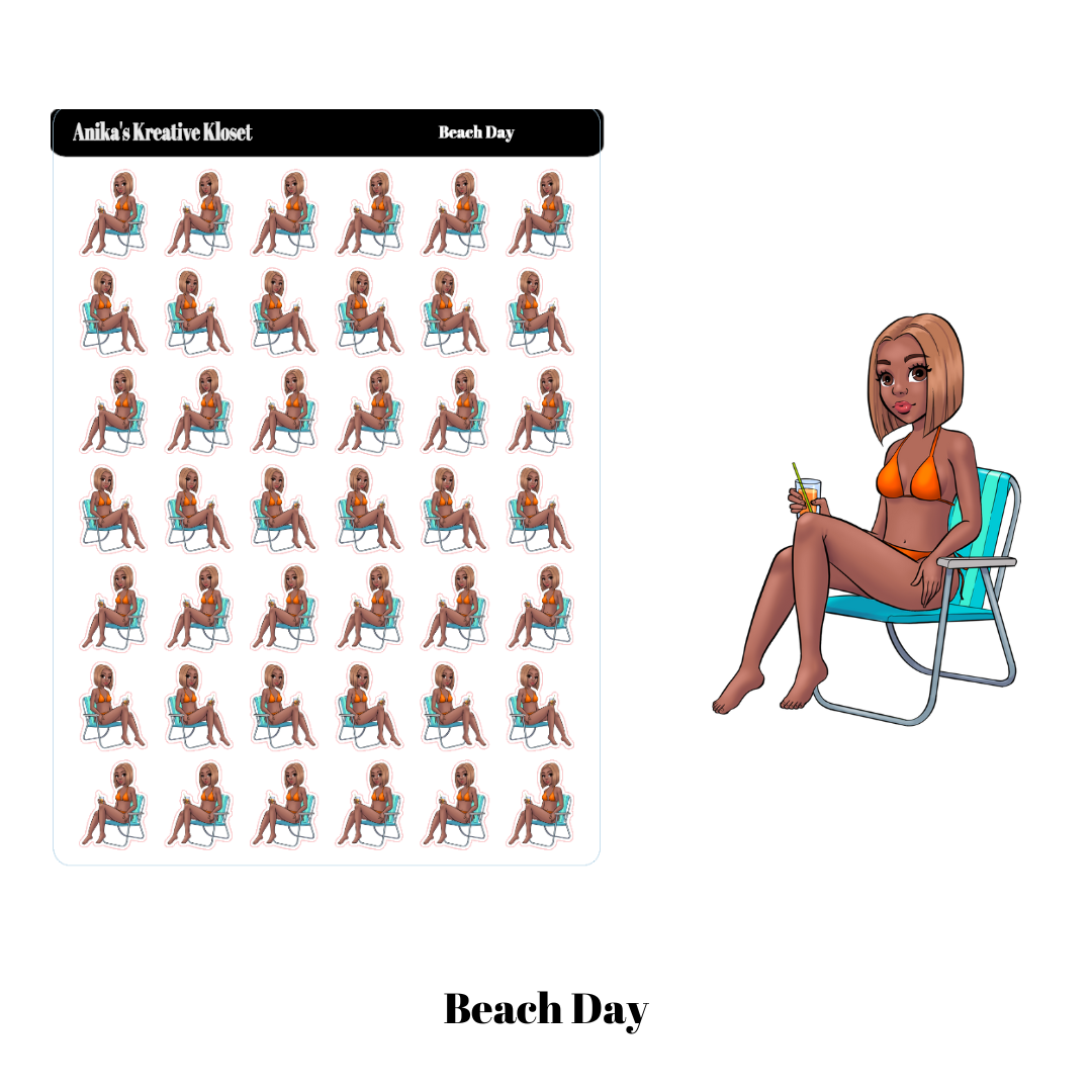 Maddie Beach Day