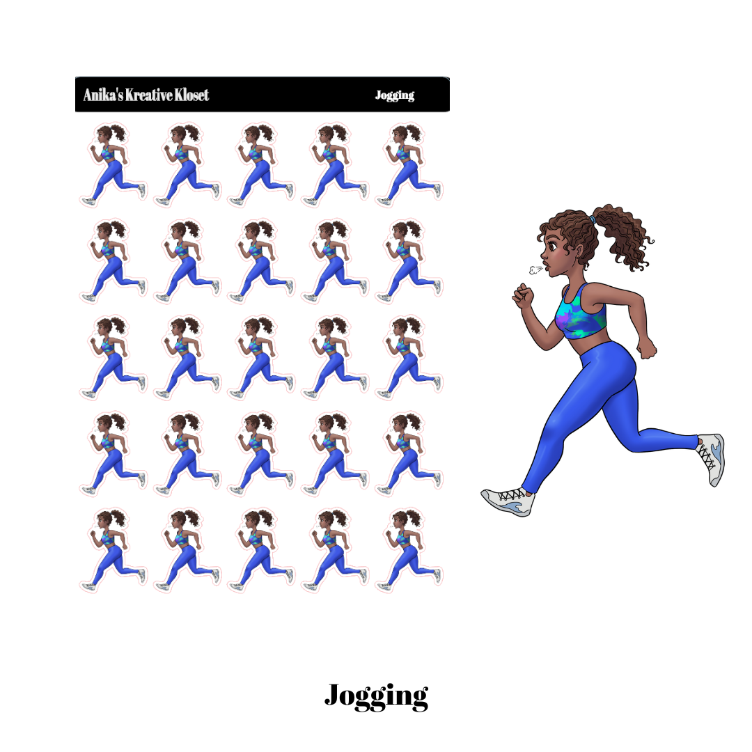 Maddie Jogging