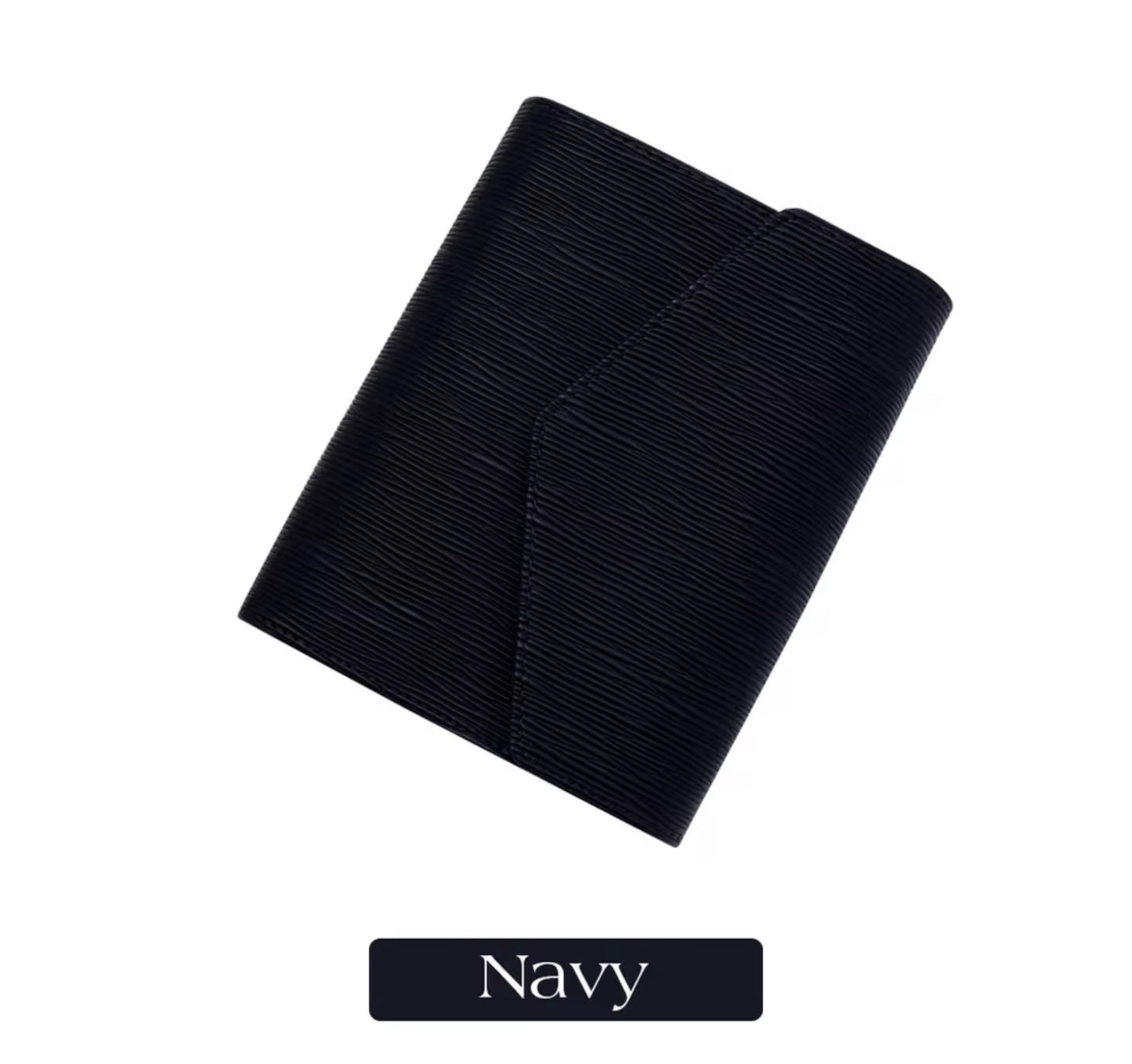 A6 Saffiano Epi Budget Binder – Stylish & Durable Money Organizer