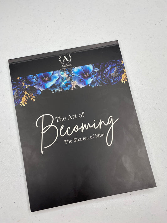 The Art of Becoming: The Shades of Blue Sticker Book