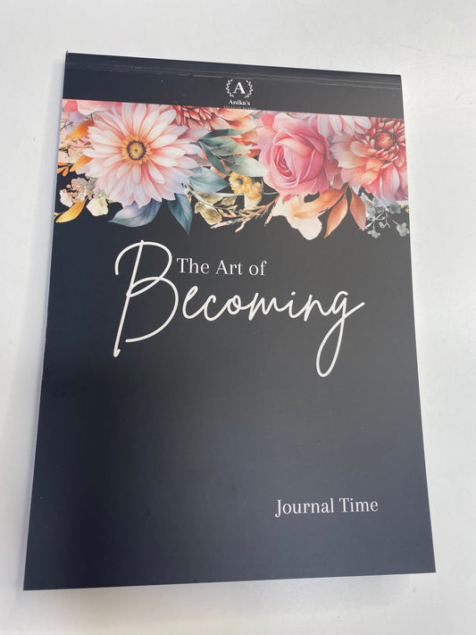 The Art Of Becoming: Journal Time Sticker Book Pink