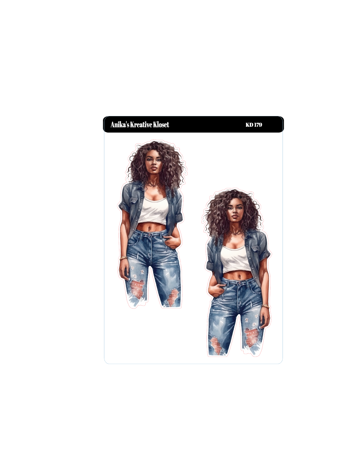 The Art of Becoming: Bohemian Denim KD 176-183
