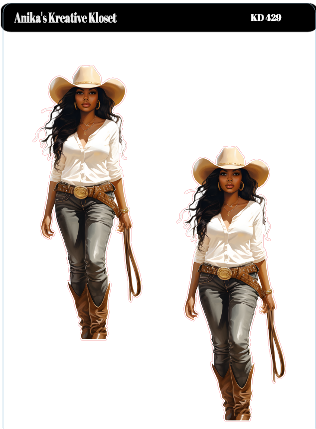 Wild West Adventure: Cowgirl Style KD 423-434