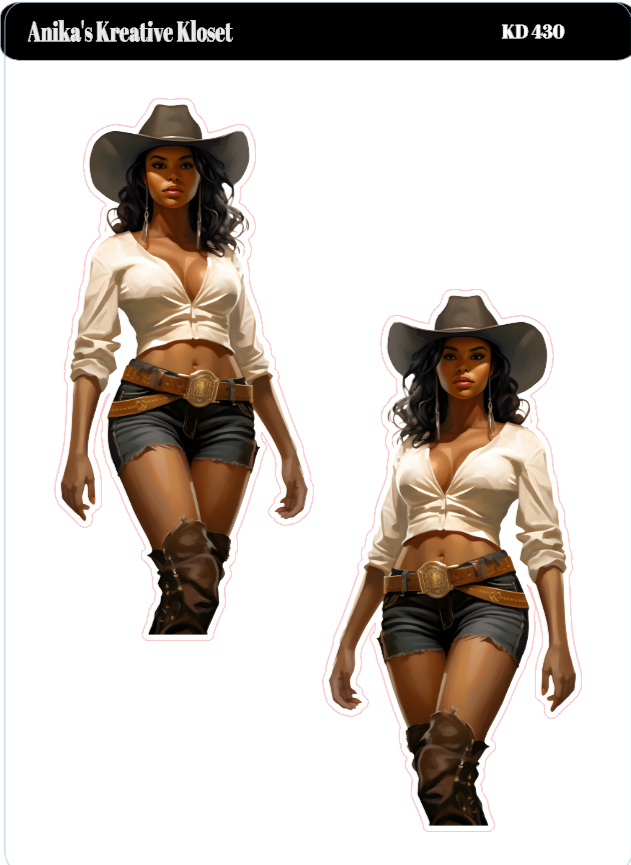 Wild West Adventure: Cowgirl Style KD 423-434