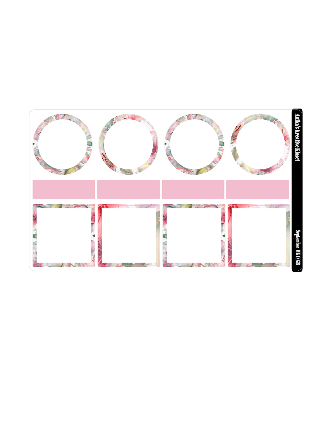 September Monthly Kit- HP Classic-Sized MK-C028