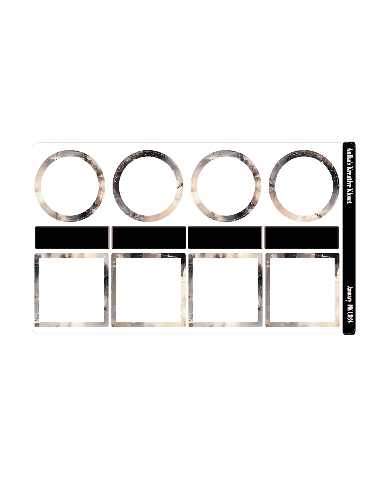 January Monthly Kit Hp Classic Sized Mk-C034