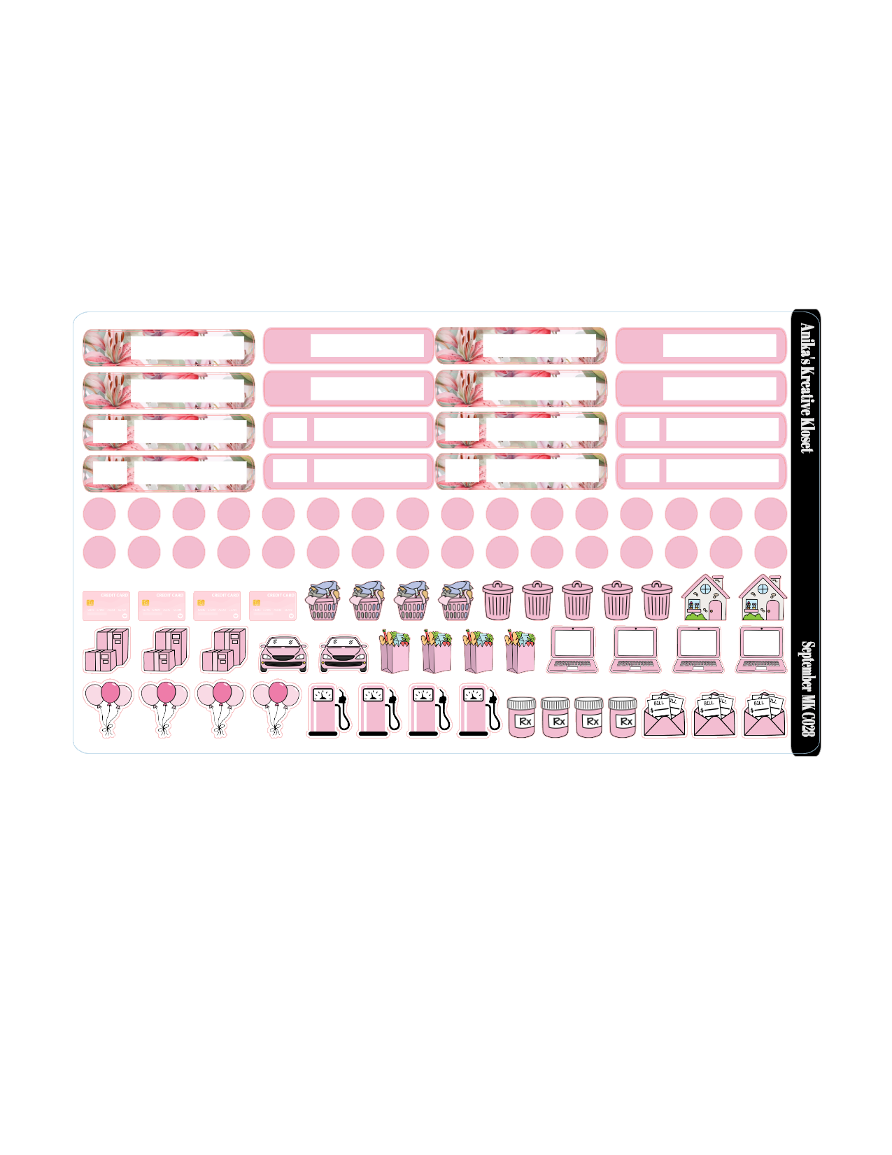 September Monthly Kit- HP Classic-Sized MK-C028