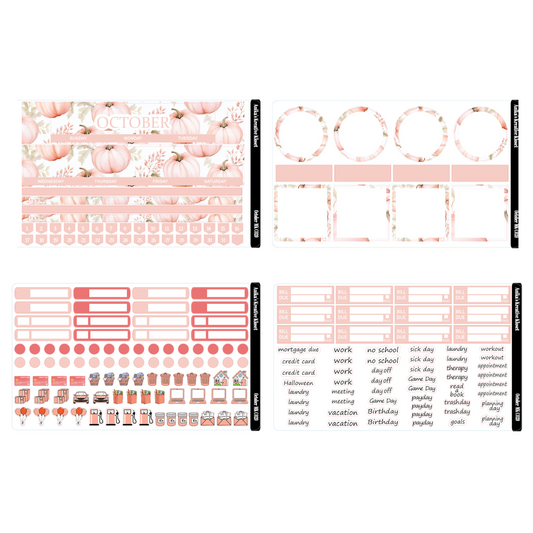 October Monthly Kit HP Classic-Sized MK-C029