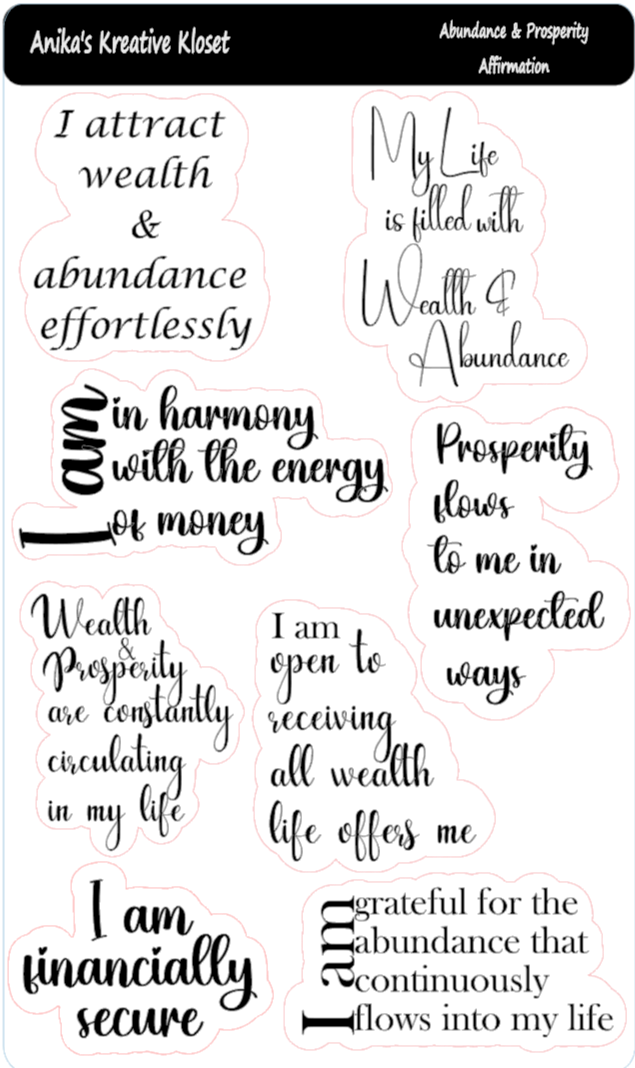 Abundance & Prosperity Mantra Affirmation