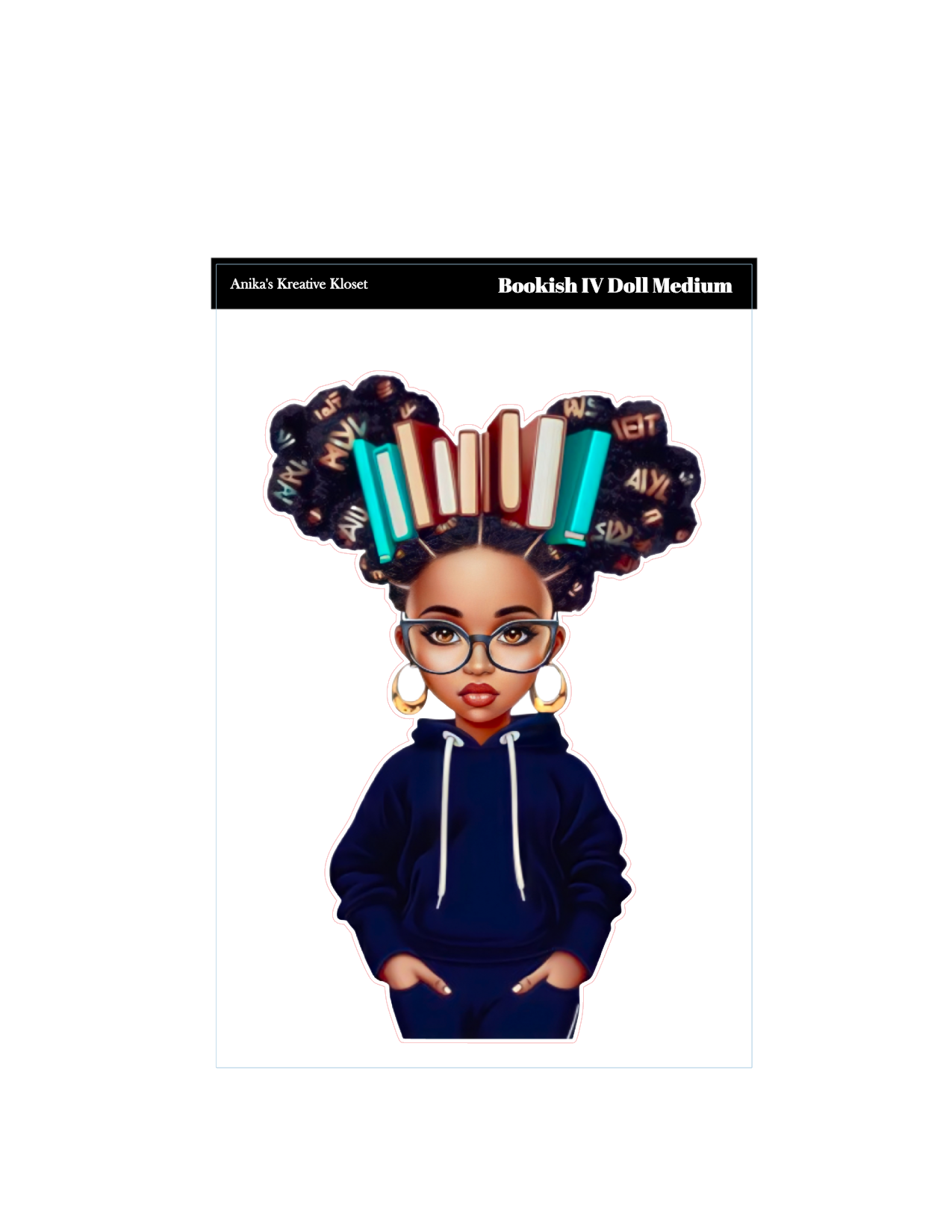 Bookish IV Doll Medium