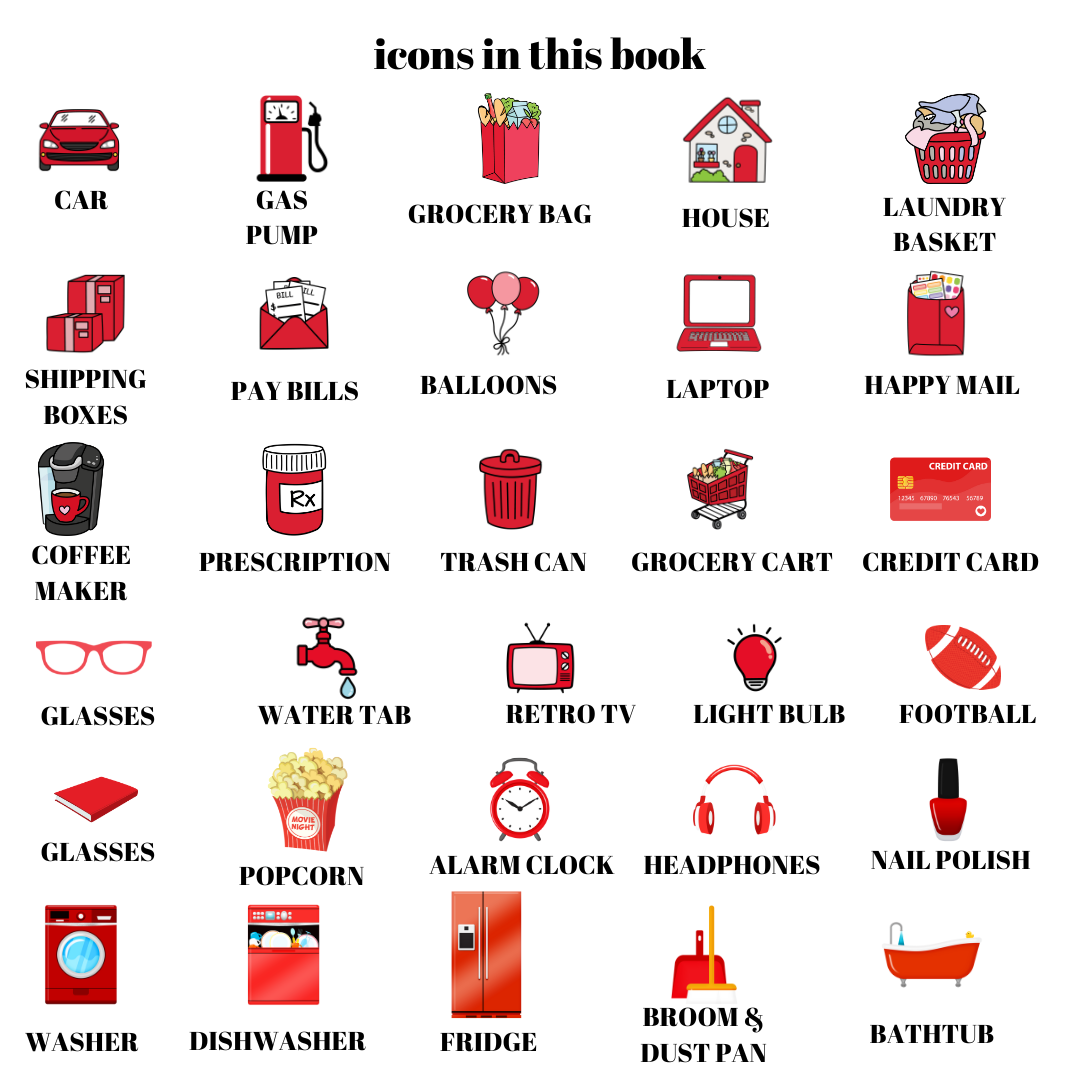 Icons (Sticker Book)