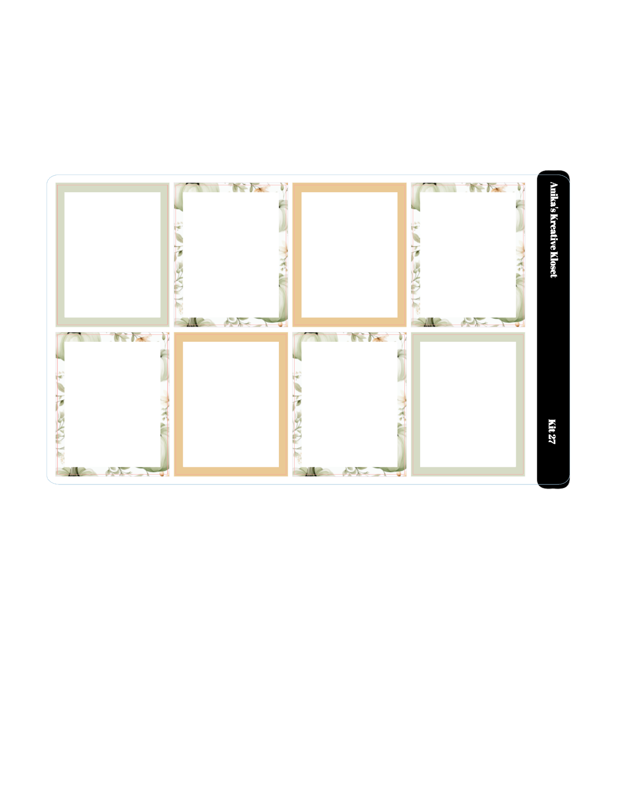 Weekly Sticker Kit 27