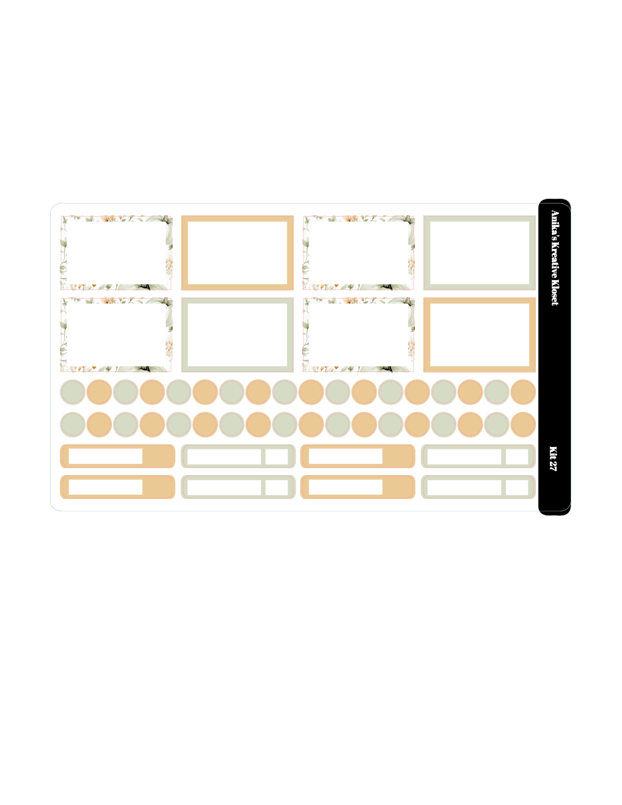 Weekly Sticker Kit 27
