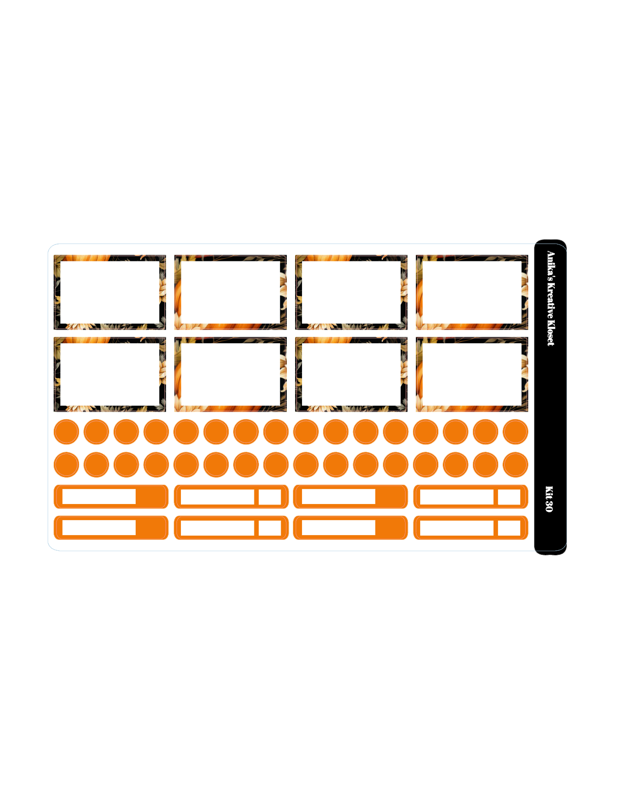 Weekly Sticker Kit 30