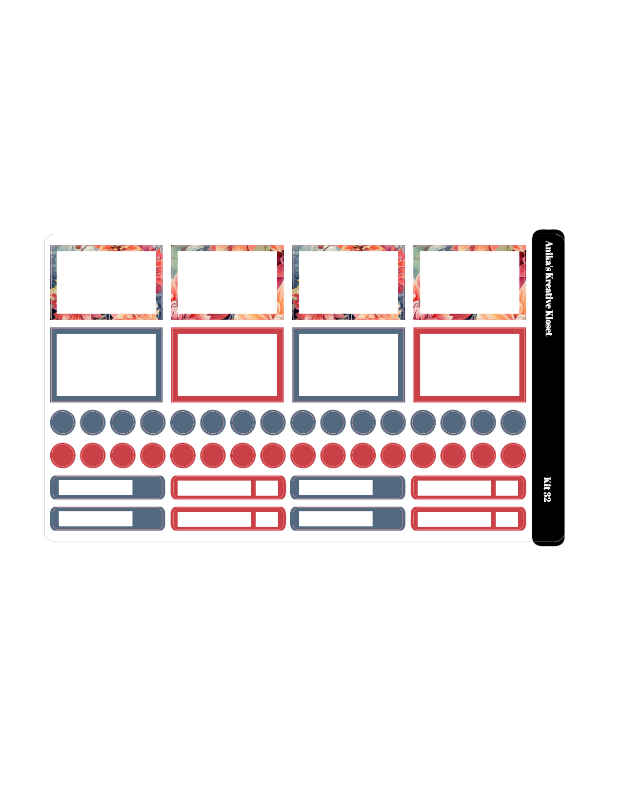 Weekly Sticker Kit 32