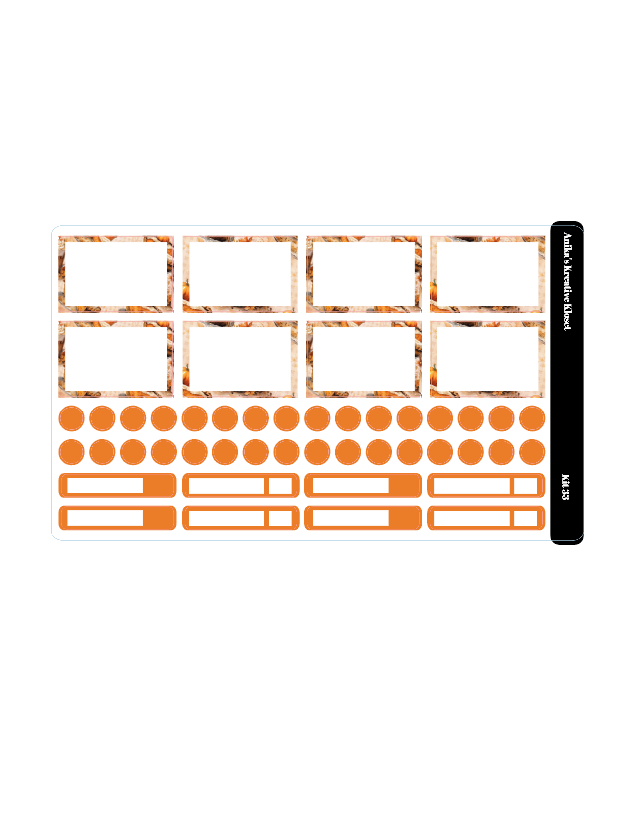 Weekly Sticker Kit 33