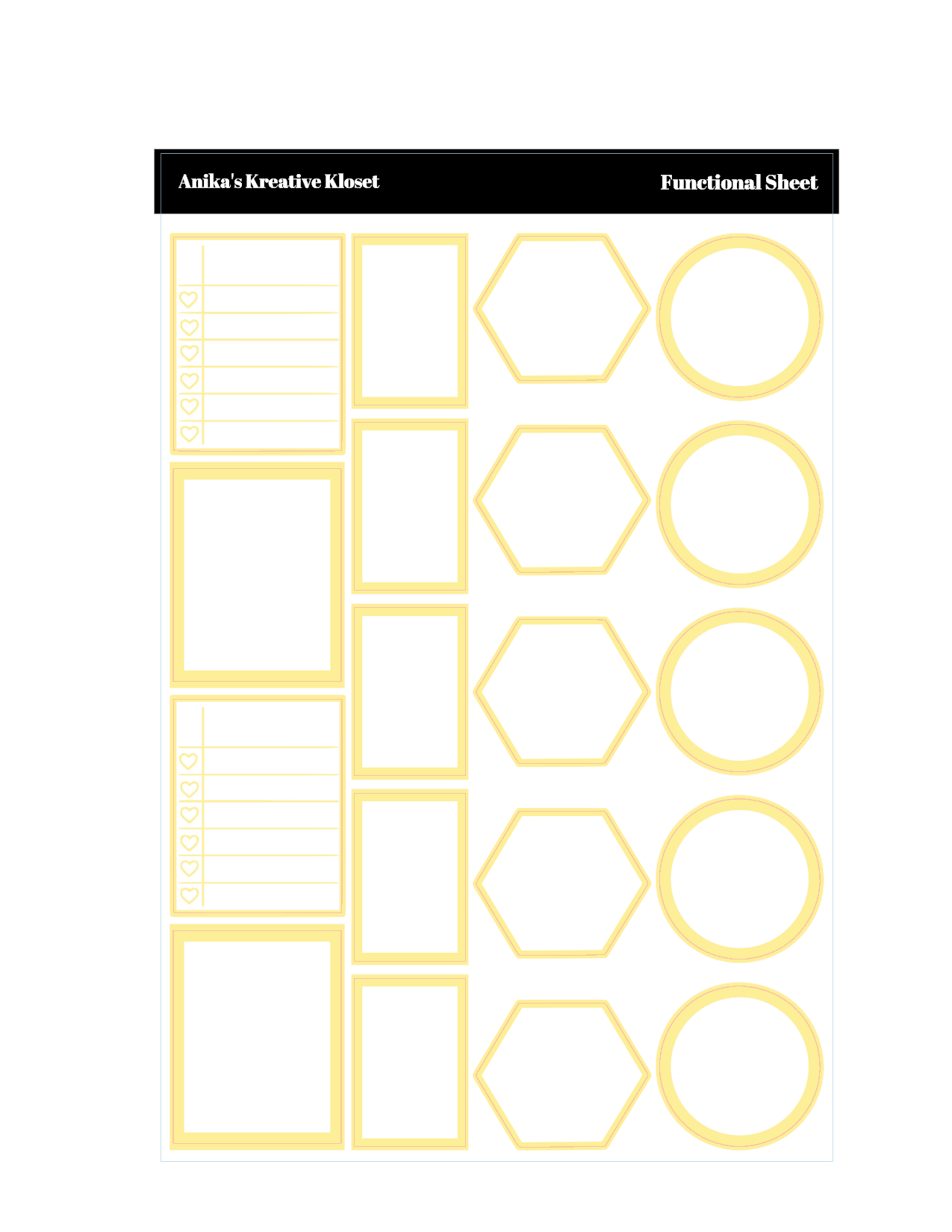 Shades of Yellow: Self-Care I