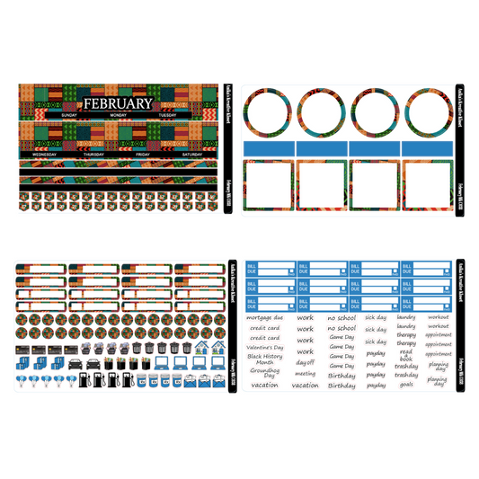 February Monthly Kit- HP Classic=Sized MK-CO38