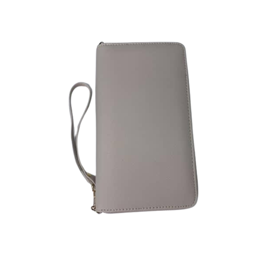 A6 Saffiano Leather Slim Wallet