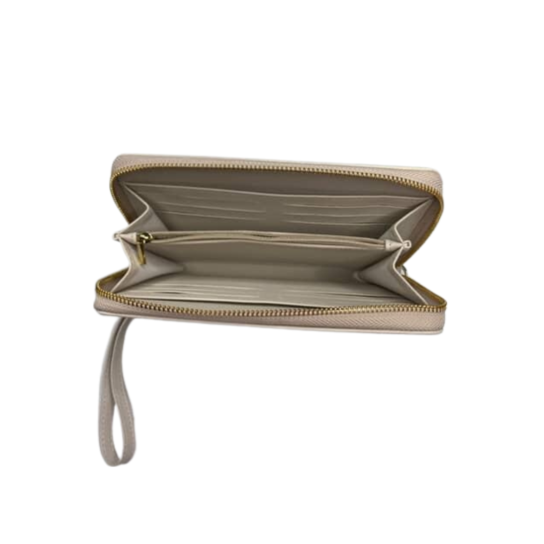 A6 Saffiano Leather Slim Wallet