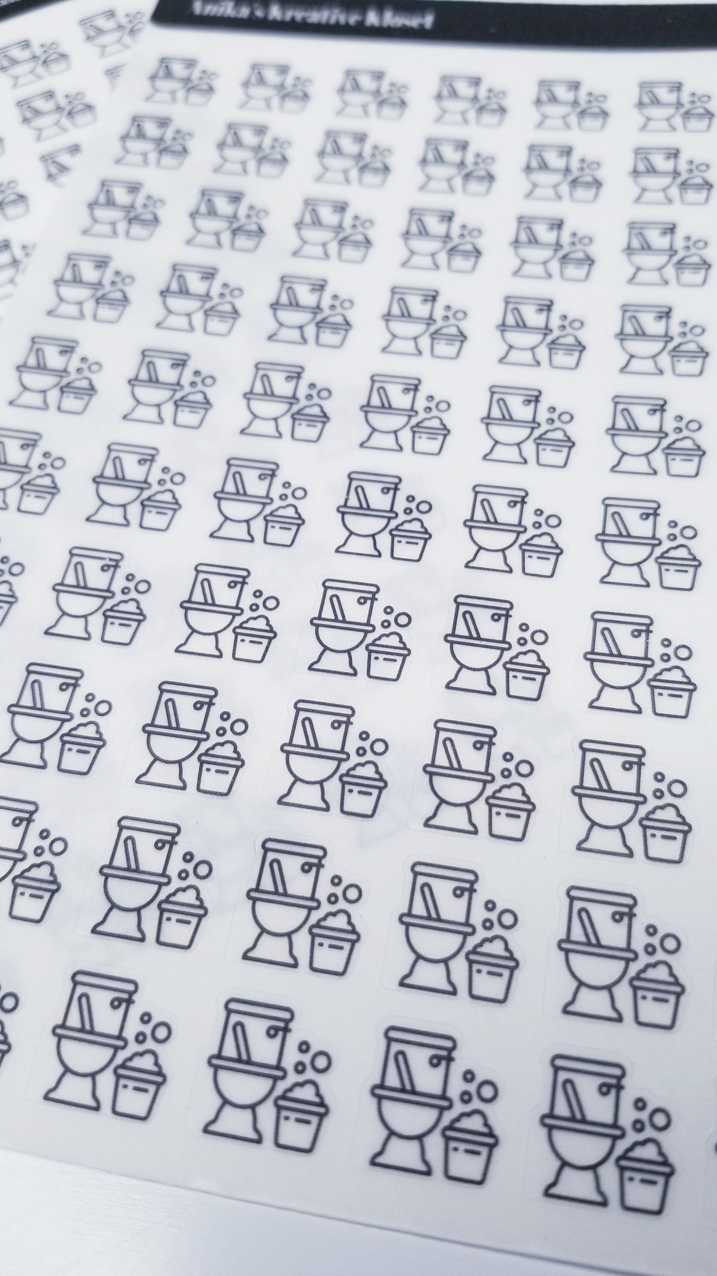 Clean Toilet Icons