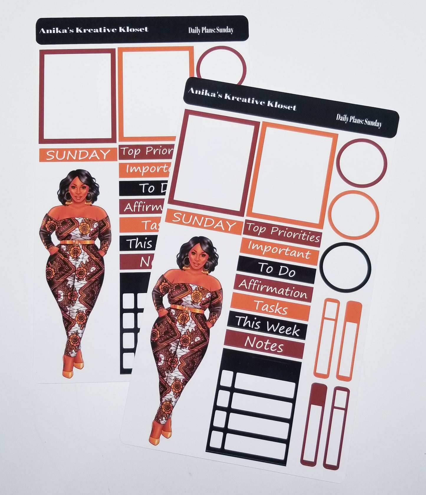 Daily Plans Sticker Sheet Next Level