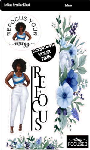 Refocus Stickert Sheets
