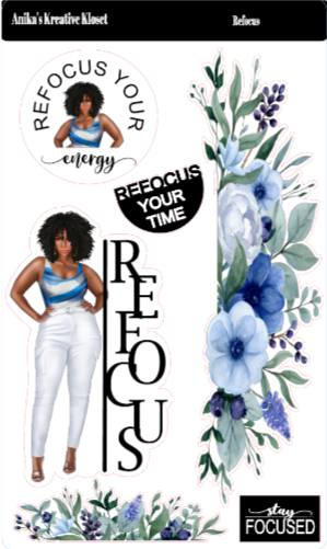 Refocus Stickert Sheets