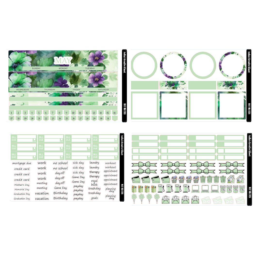 May Monthly Kit-HP Classic-Size MK-C024