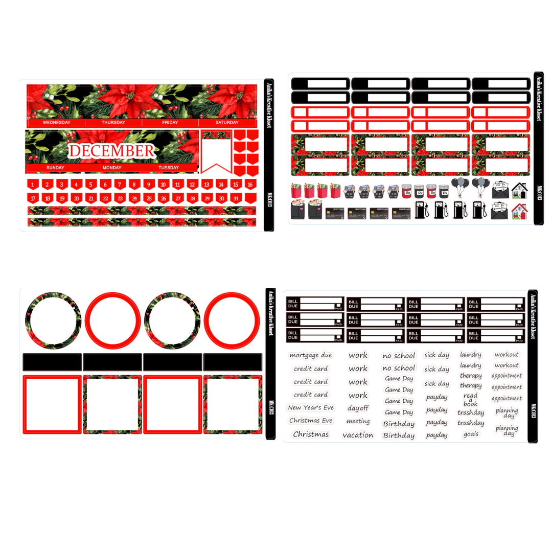 December Monthly Kit-HP Classic-Sized MK-C013