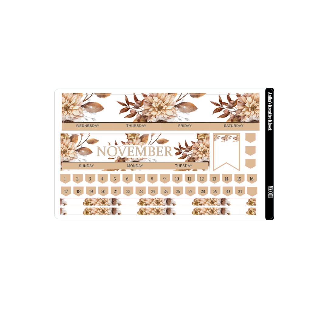 November Monthly Kit-HP Classis-Sized MK-C011
