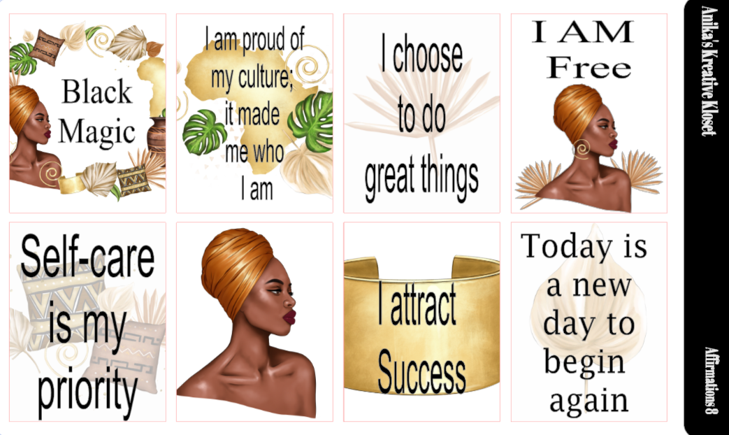 Black is Beautiful/Black Magic Affirmation