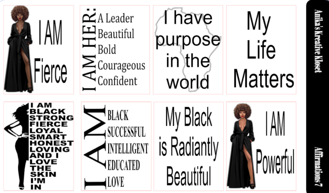 I am black strong fierce loyal smart honest loving and i love the