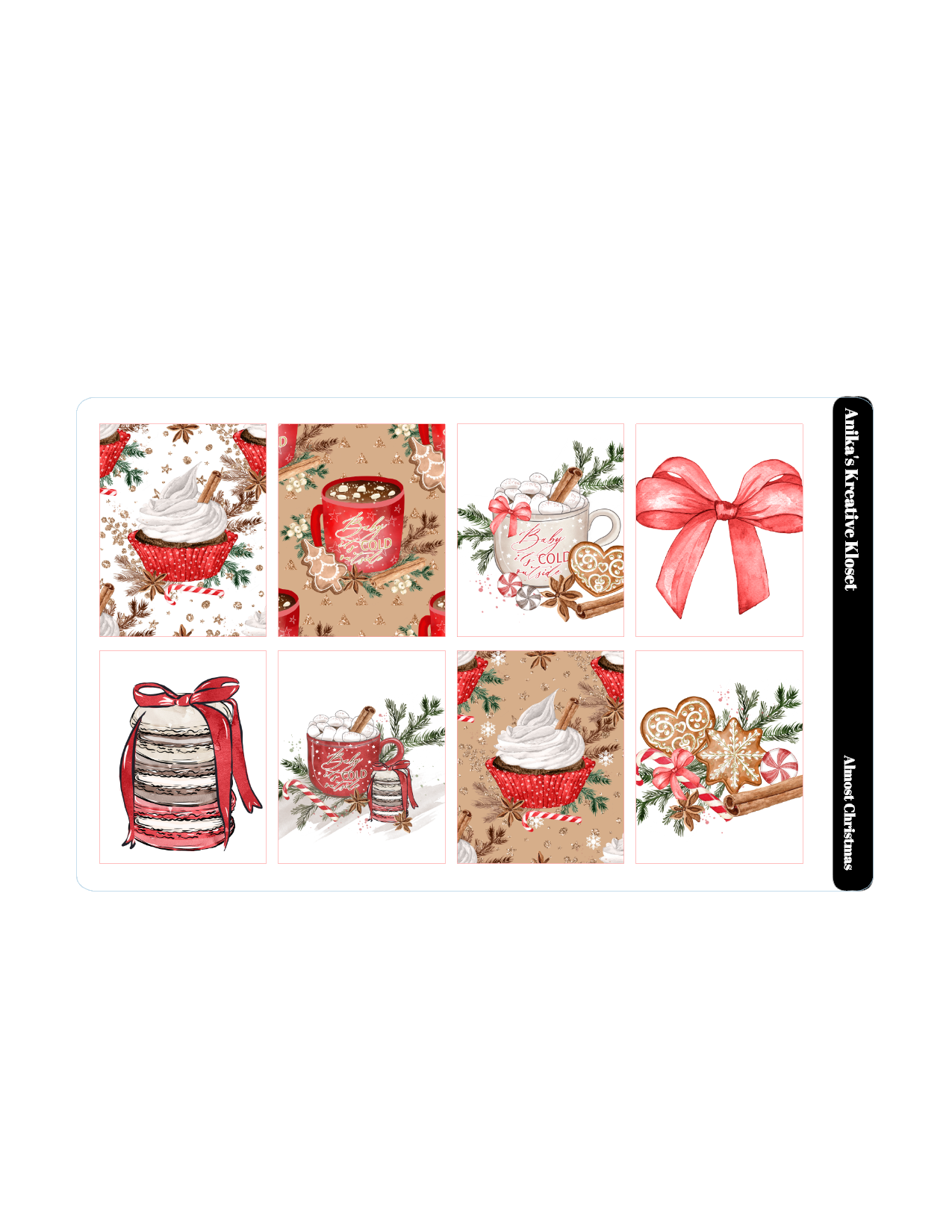 Almost Christmas 4 page kit
