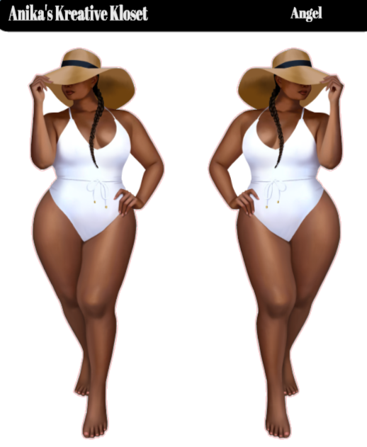 Angel Fashion Doll Sticker