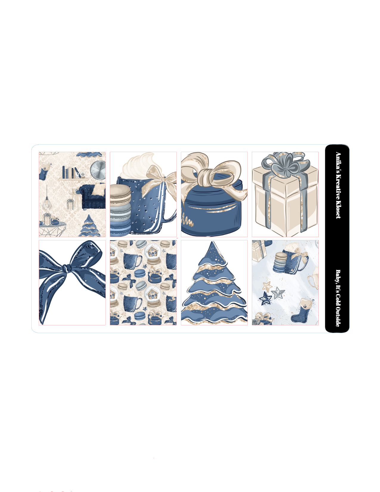 Baby, It's Cold Outside Sticker Kit