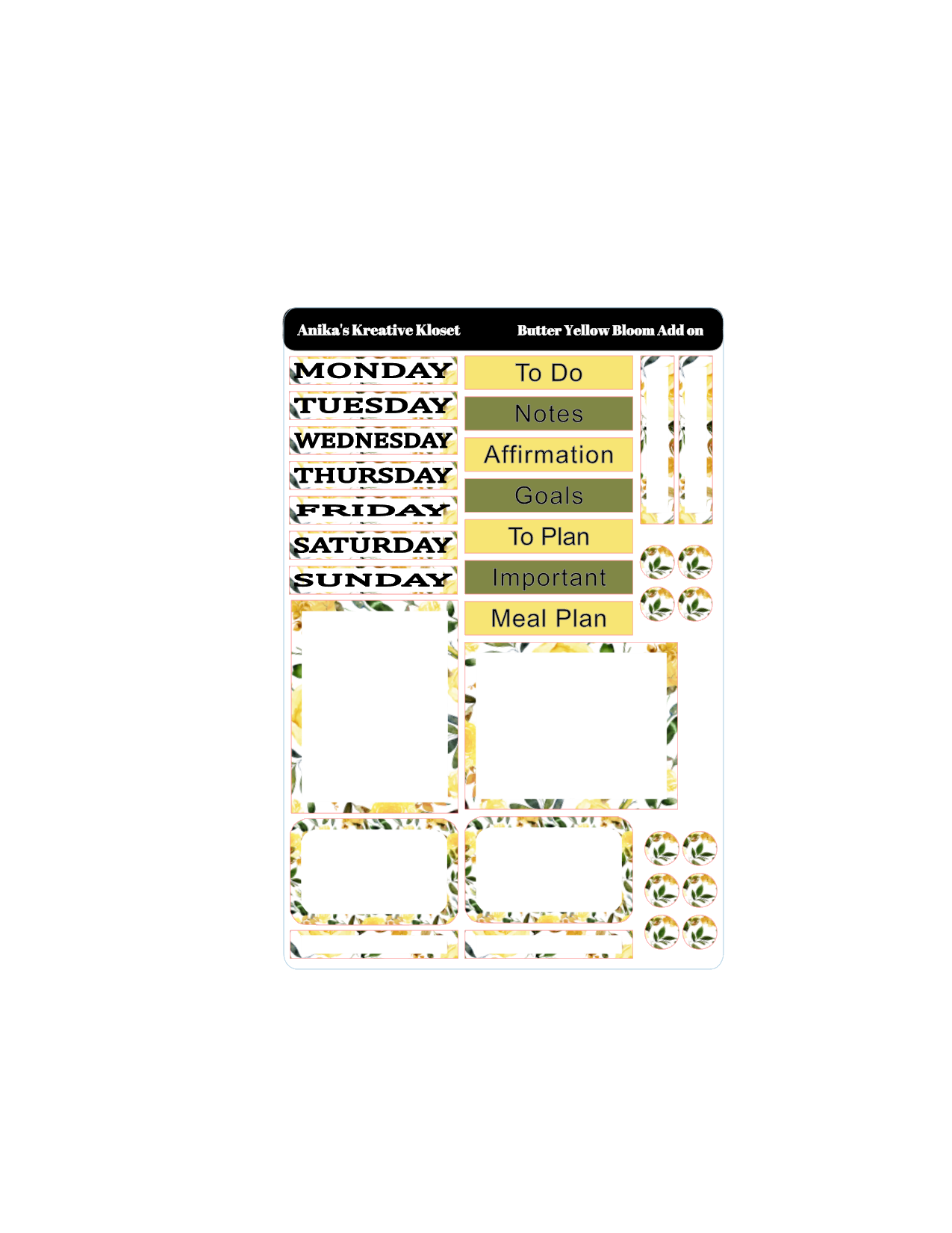 Butter Yellow Bloom Bundle