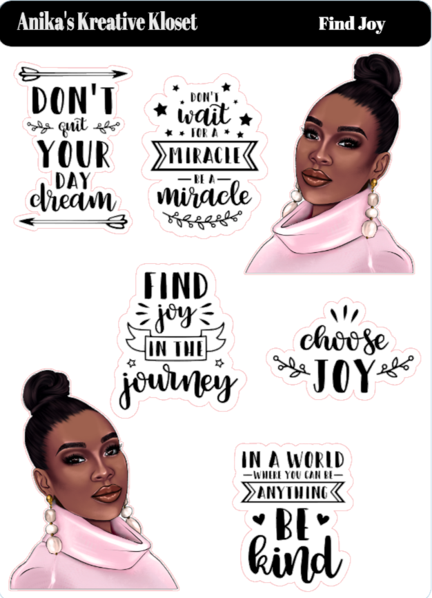 Affirmation Deco Sticker Sheet (3)