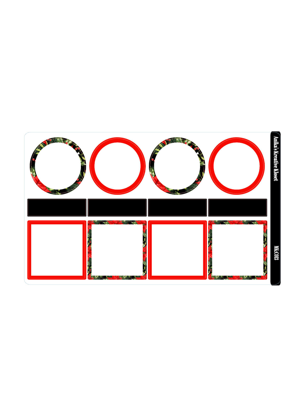December Monthly Kit-HP Classic-Sized MK-C013